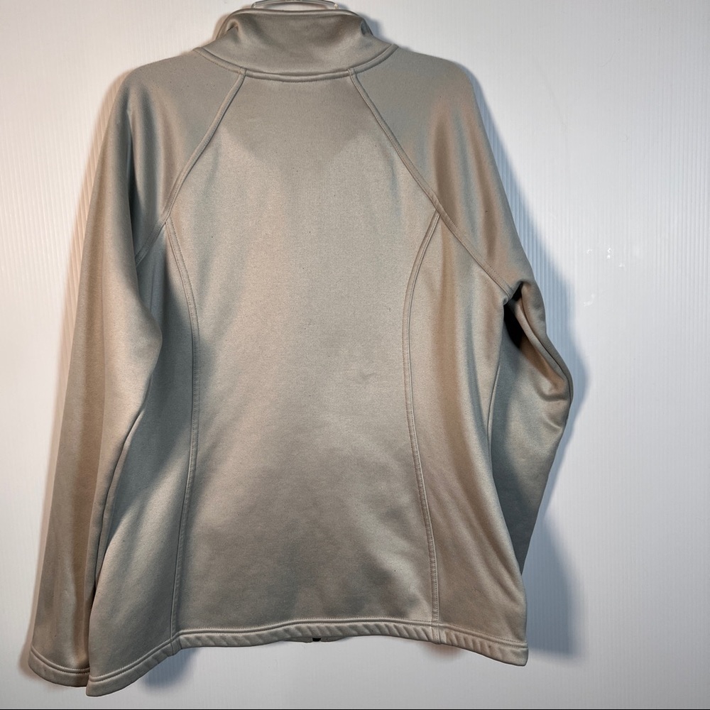 THE NORTH FACE Silver Women’s jacket. XL 2 zip pockets. Fleece inside - Picture 4 of 9